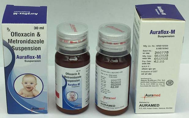 Ofloxacin and metronidazole